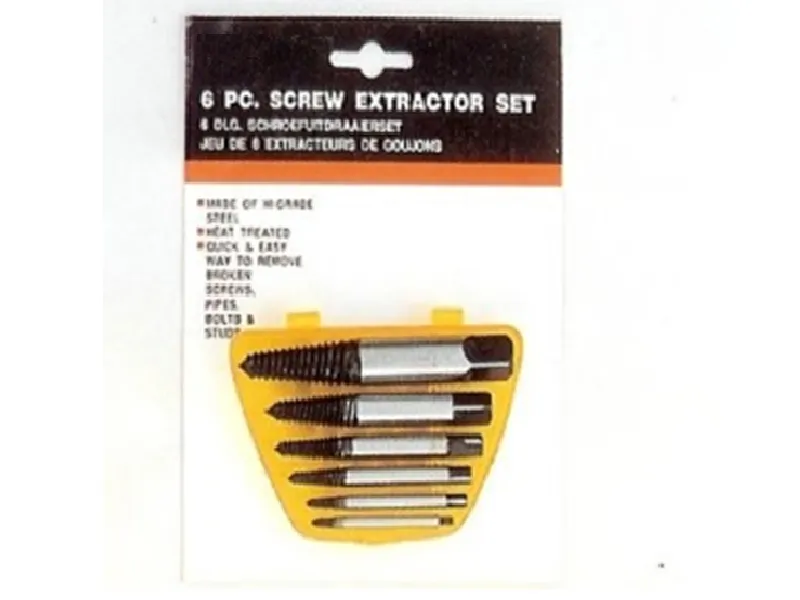 6PCS SCREW EXTRACTOR SET